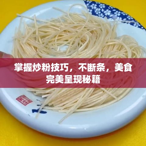 掌握炒粉技巧，不斷條，美食完美呈現(xiàn)秘籍