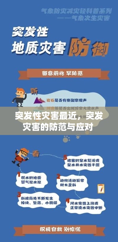 突發(fā)性災(zāi)害最近，突發(fā)災(zāi)害的防范與應(yīng)對 