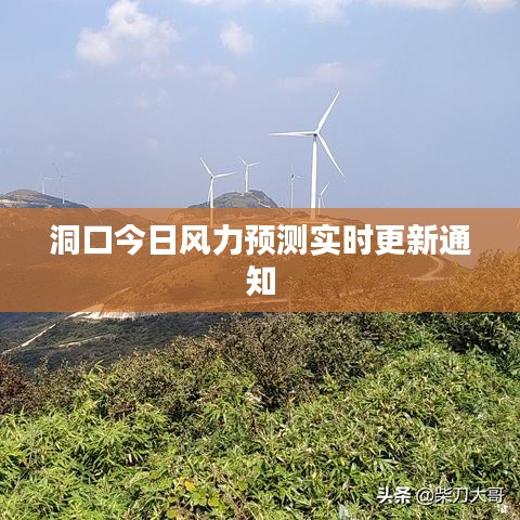 洞口今日風力預測實時更新通知