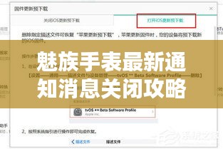 魅族手表最新通知消息關(guān)閉攻略，輕松掌握關(guān)閉方法！
