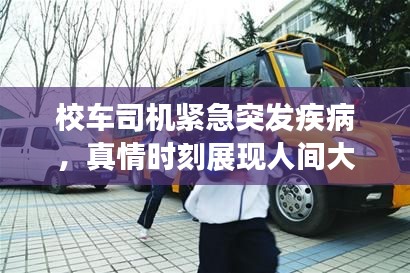 校車司機緊急突發(fā)疾病，真情時刻展現(xiàn)人間大愛