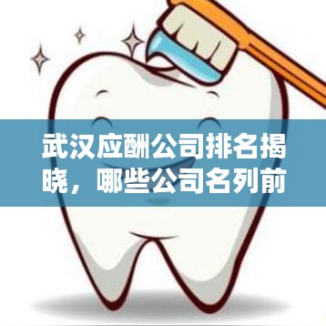 武漢應(yīng)酬公司排名揭曉，哪些公司名列前茅？